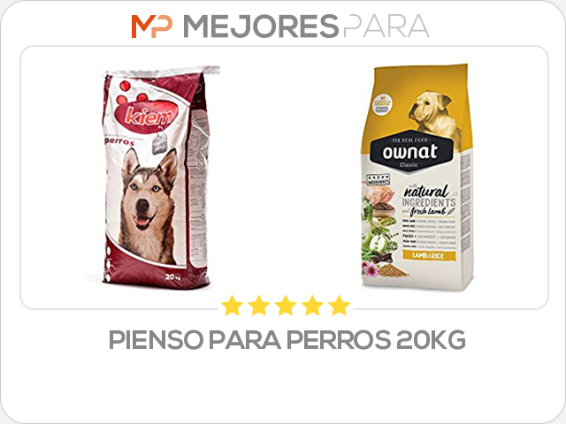 pienso para perros 20kg