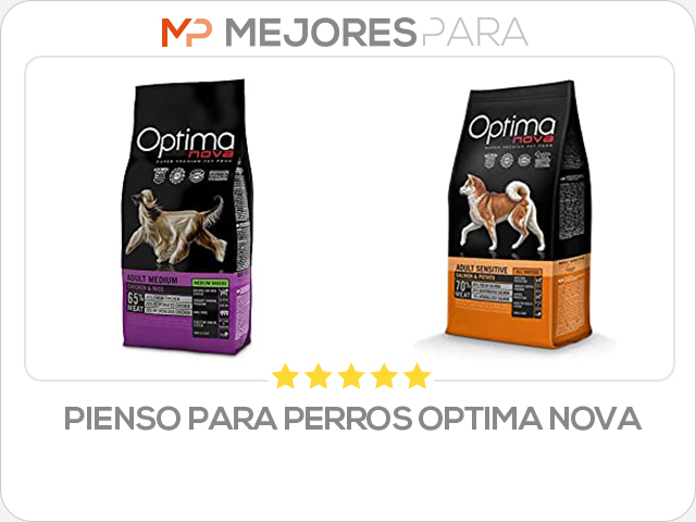 pienso para perros optima nova