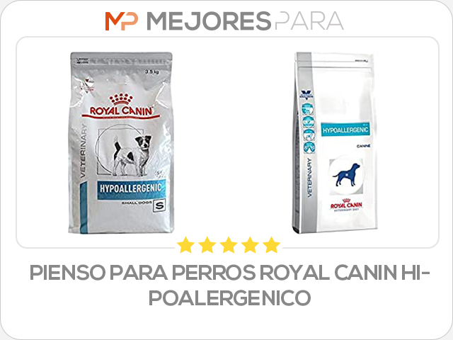 pienso para perros royal canin hipoalergenico