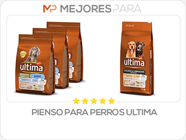 pienso para perros ultima