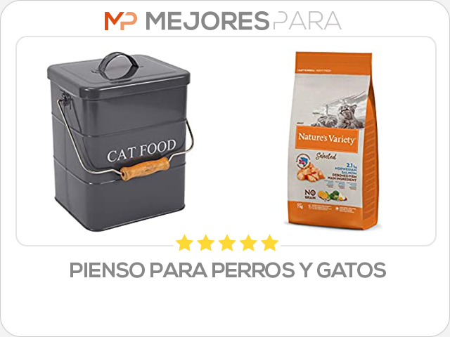 pienso para perros y gatos