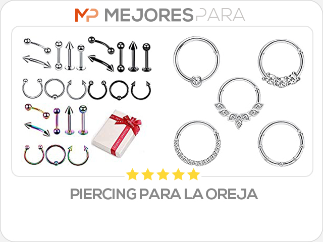 piercing para la oreja