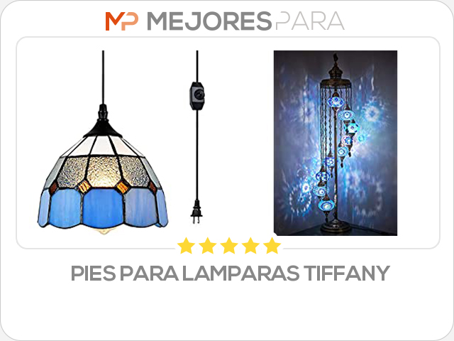 pies para lamparas tiffany