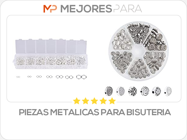 piezas metalicas para bisuteria