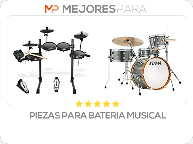 piezas para bateria musical