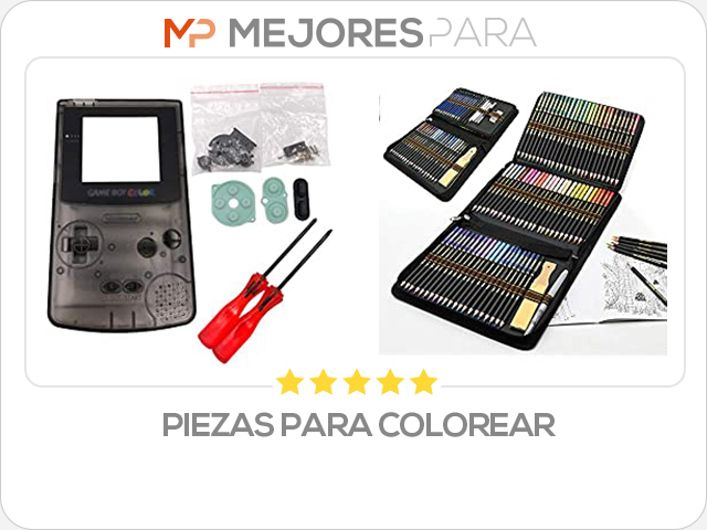 piezas para colorear