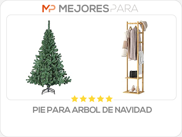 pie para arbol de navidad