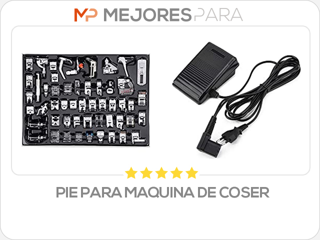 pie para maquina de coser