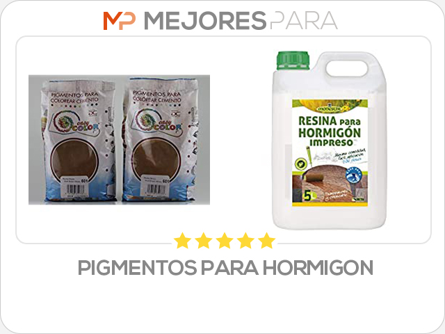 pigmentos para hormigon