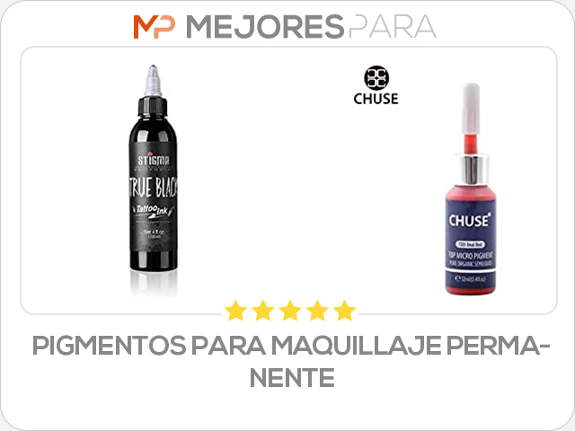 pigmentos para maquillaje permanente