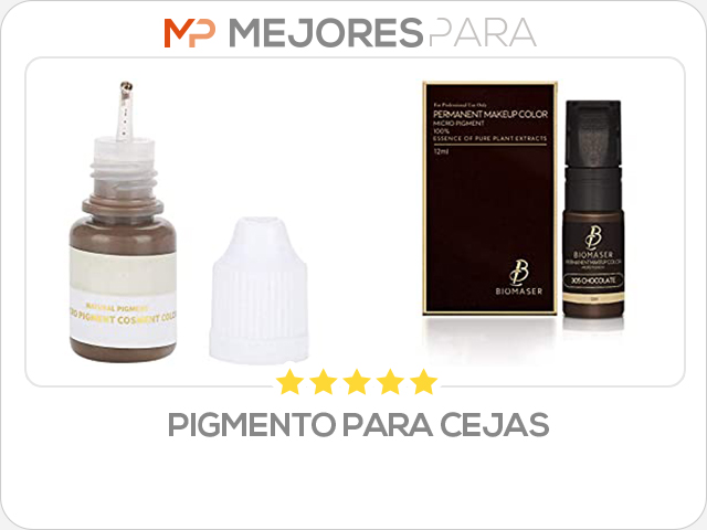 pigmento para cejas