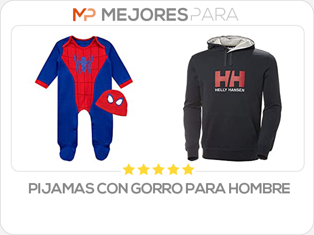 pijamas con gorro para hombre