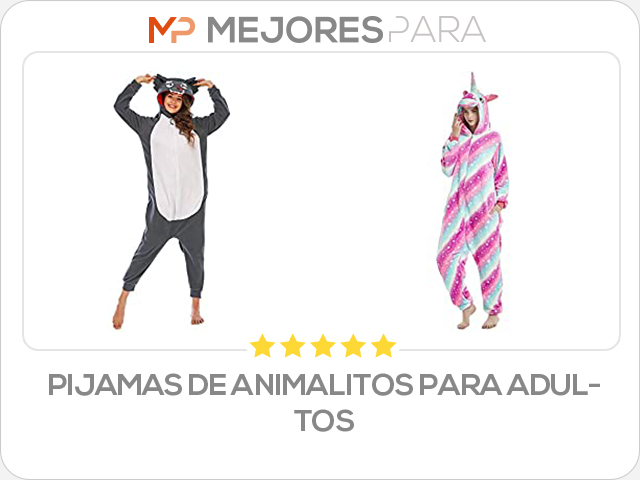 pijamas de animalitos para adultos