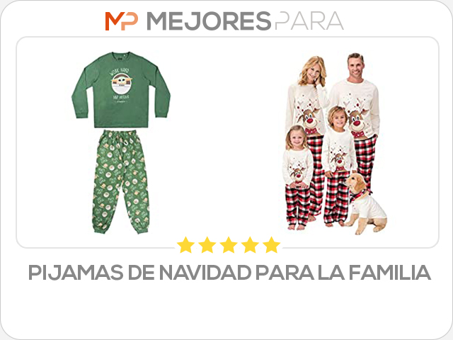 pijamas de navidad para la familia