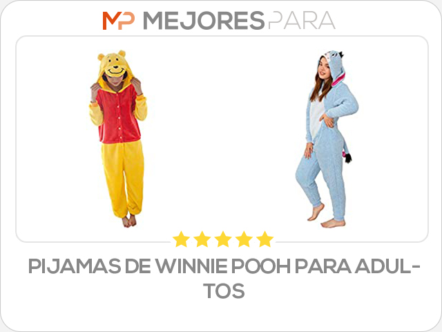 pijamas de winnie pooh para adultos