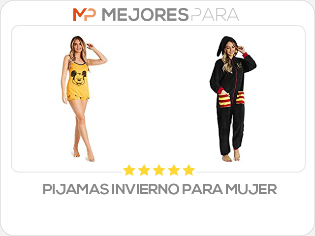 pijamas invierno para mujer