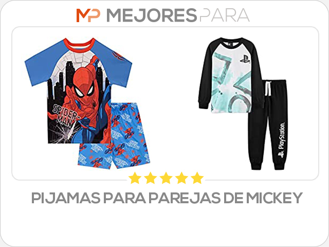 pijamas para parejas de mickey