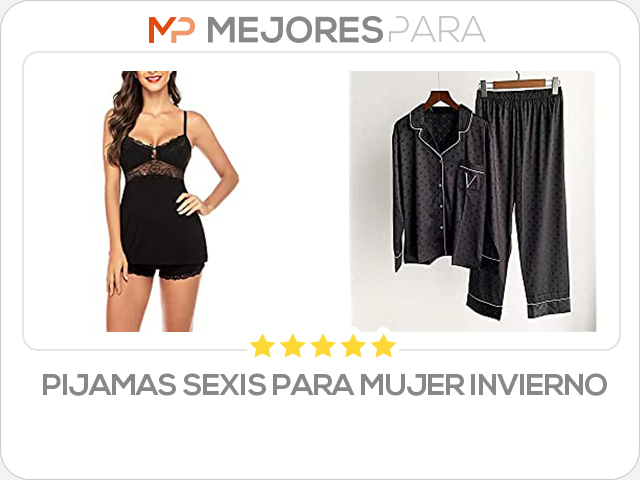 pijamas sexis para mujer invierno