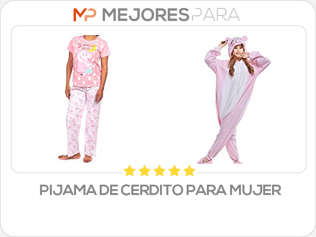 pijama de cerdito para mujer