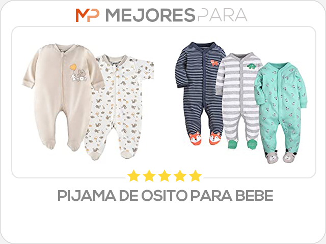 pijama de osito para bebe