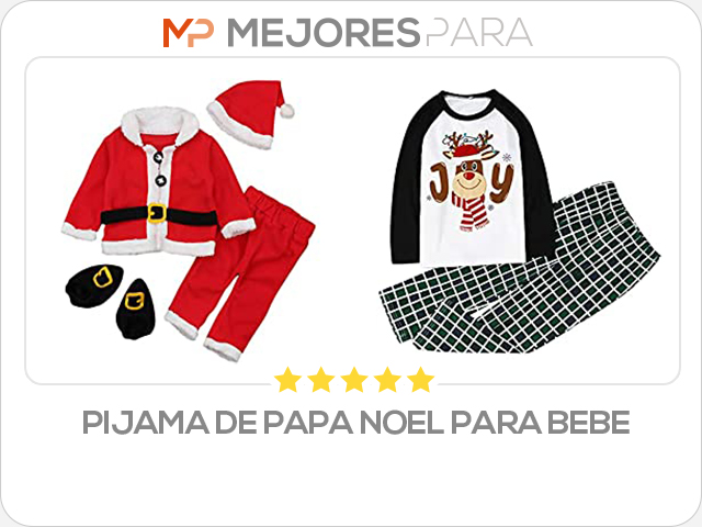 pijama de papa noel para bebe