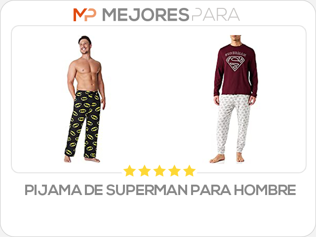 pijama de superman para hombre