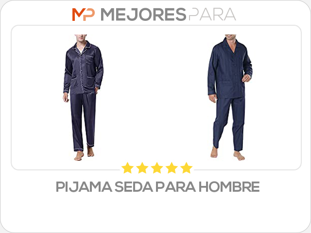 pijama seda para hombre