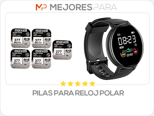 pilas para reloj polar