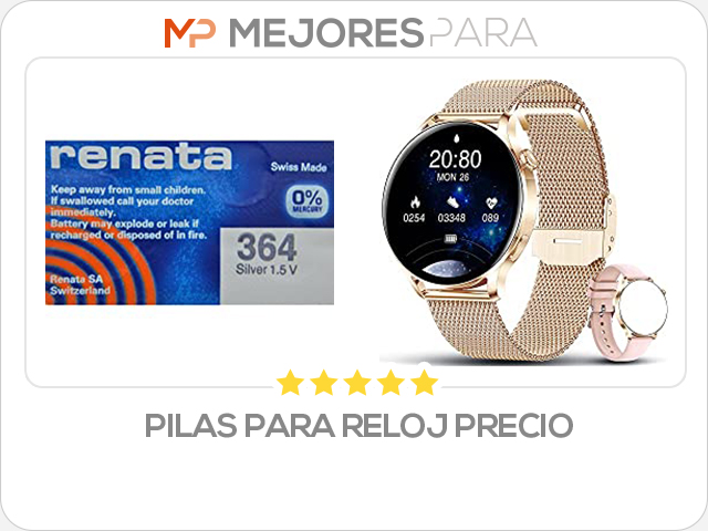 pilas para reloj precio