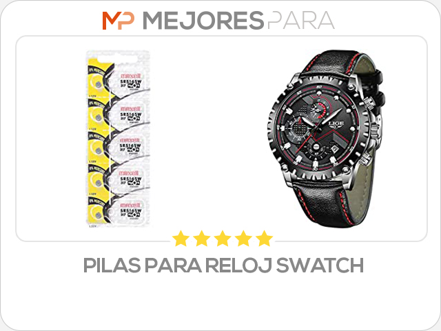 pilas para reloj swatch