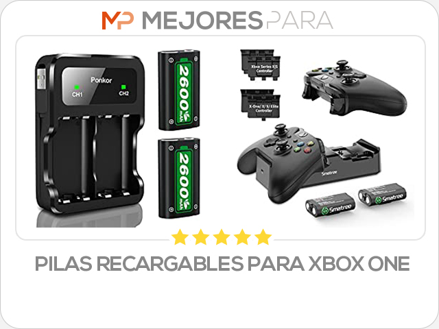 pilas recargables para xbox one