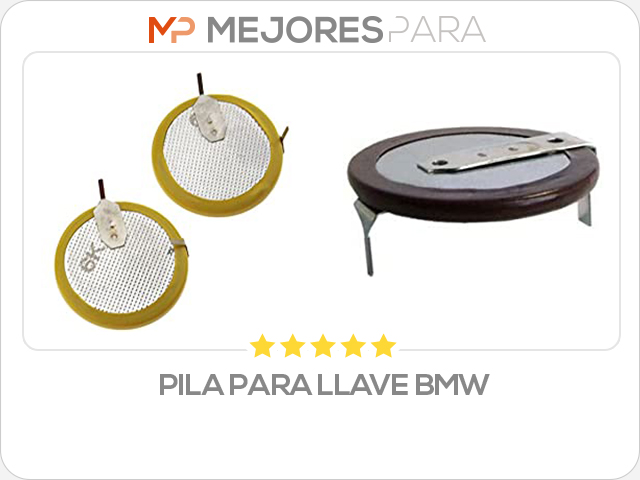 pila para llave bmw