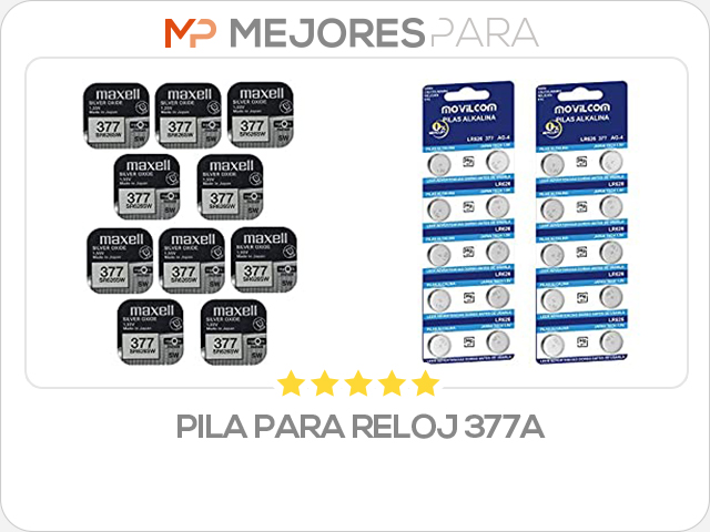 pila para reloj 377a