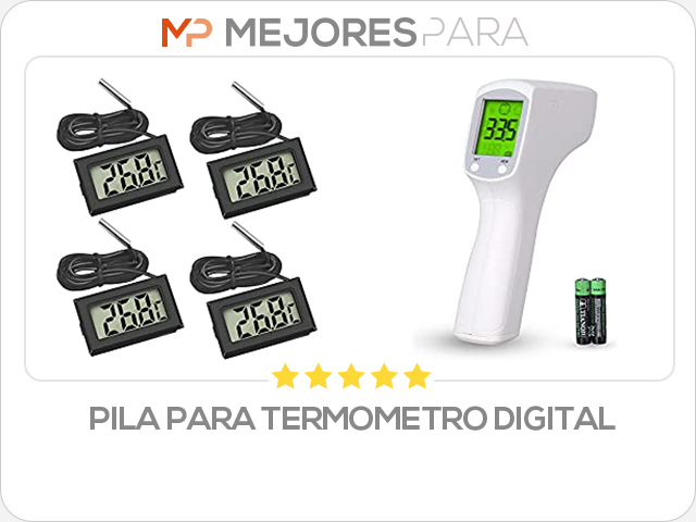 pila para termometro digital