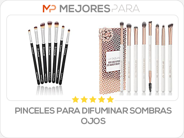 pinceles para difuminar sombras ojos