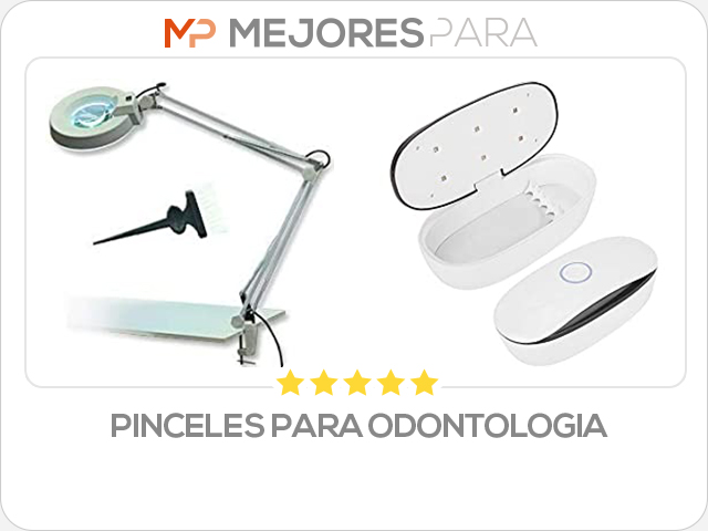 pinceles para odontologia