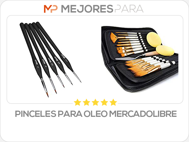 pinceles para oleo mercadolibre