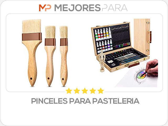 pinceles para pasteleria