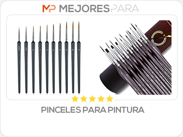 pinceles para pintura