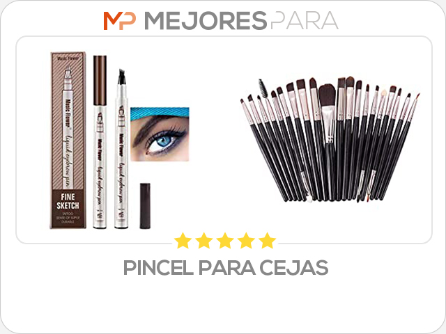 pincel para cejas