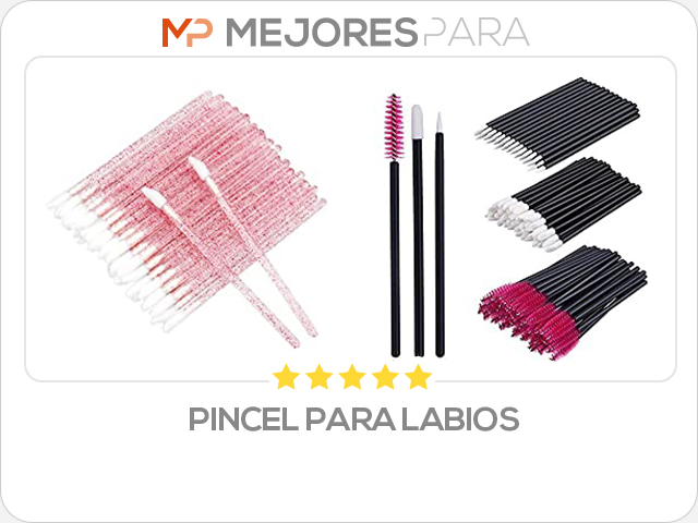 pincel para labios