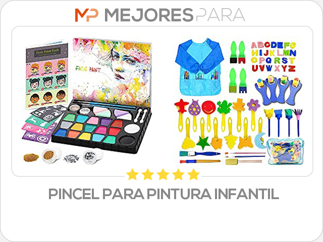 pincel para pintura infantil