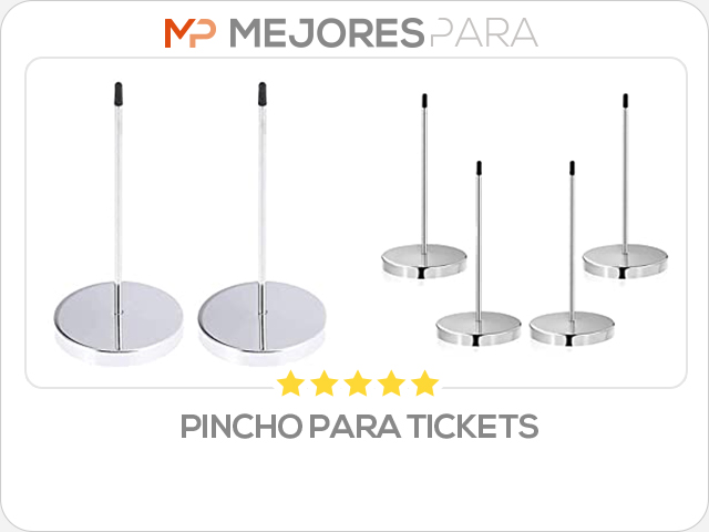 pincho para tickets