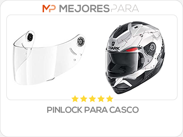 pinlock para casco