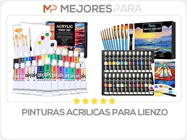 pinturas acrilicas para lienzo