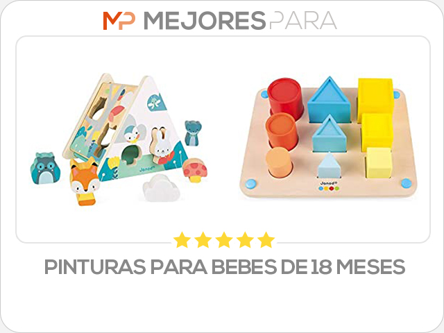 pinturas para bebes de 18 meses