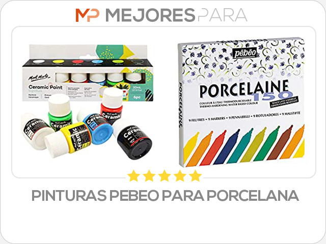 pinturas pebeo para porcelana