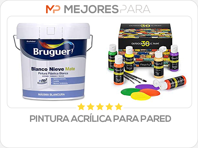 pintura acrílica para pared