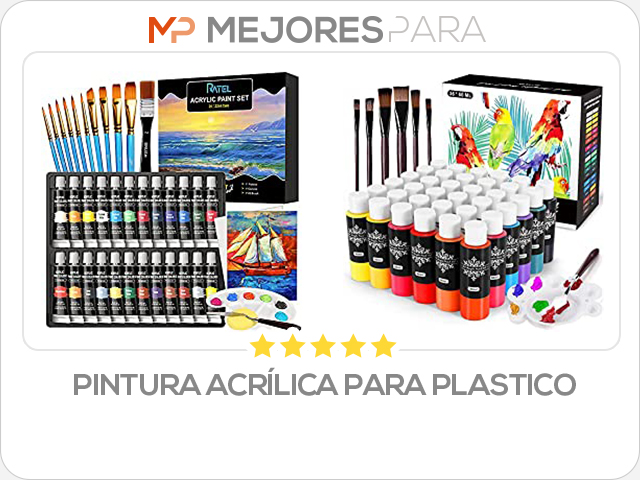 pintura acrílica para plastico