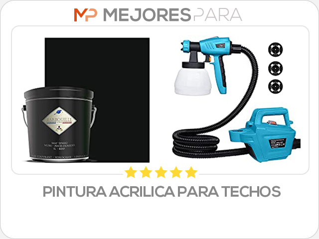 pintura acrilica para techos